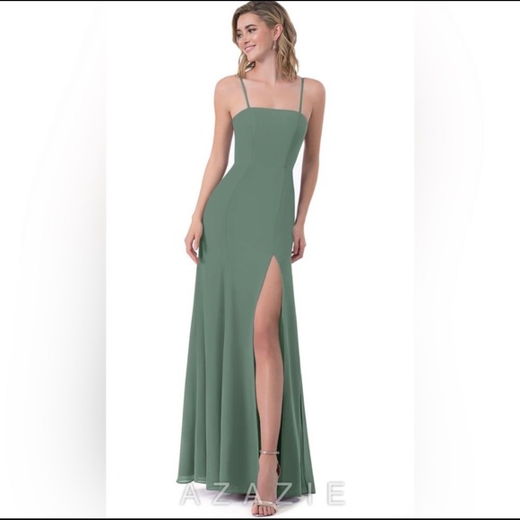 Azazie Dresses & Skirts - Azazie Dress Eucalyptus